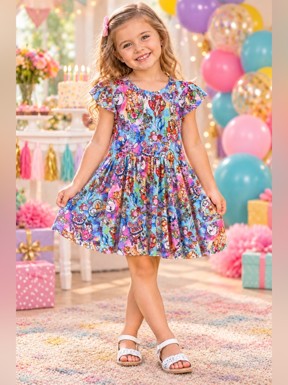 Little Snuggles size 2T Disney dress
